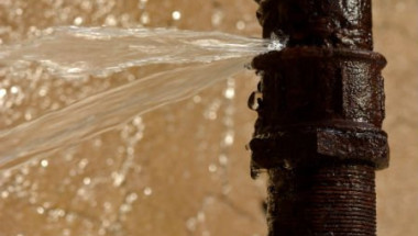 Burst Water Pipe