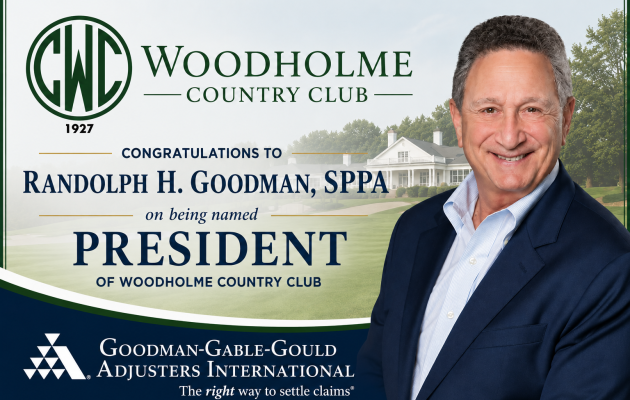 Randy Goodman President of Woodholme White Logo